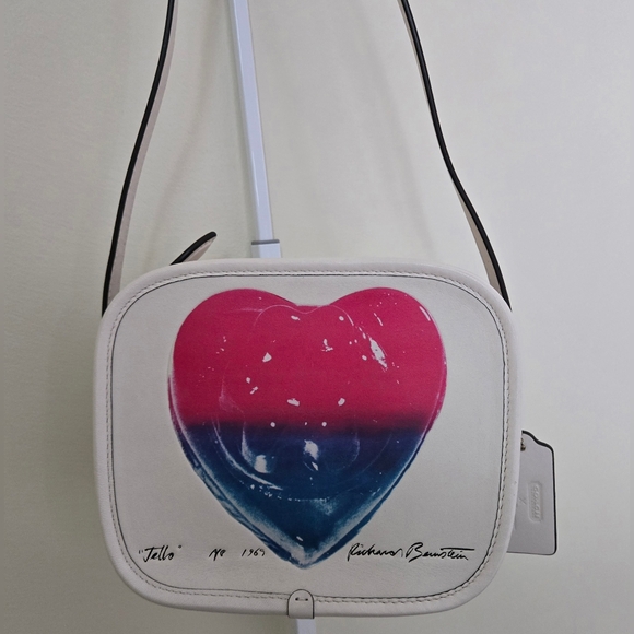 Coach Limited Edition Jello Heart Crossbody Bag